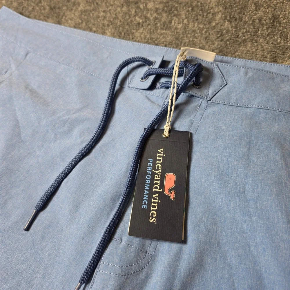 Vineyard Vines Mens Ocean Breeze Heather Stretch Board Shorts 42